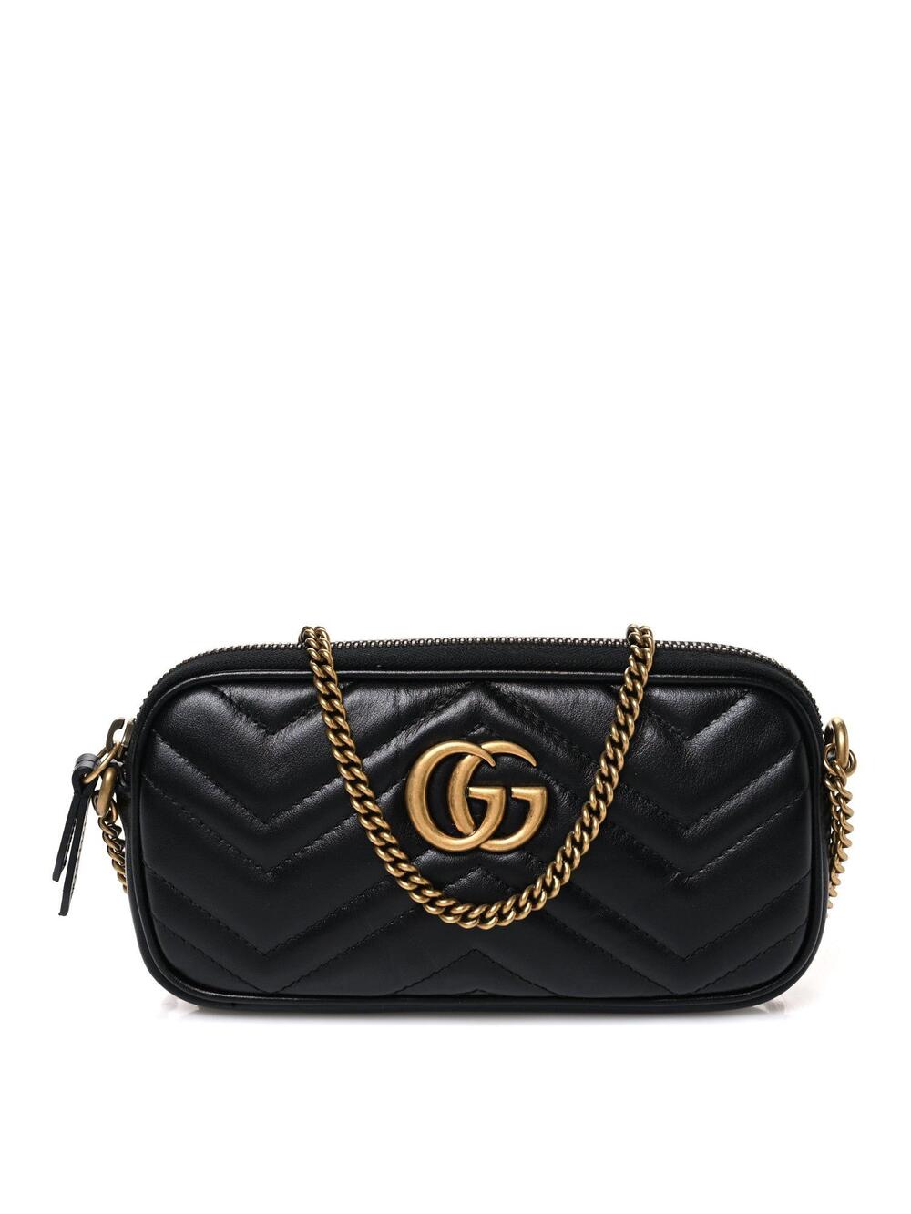 Gucci Calfskin Matelasse Mini Gg #330130G95B